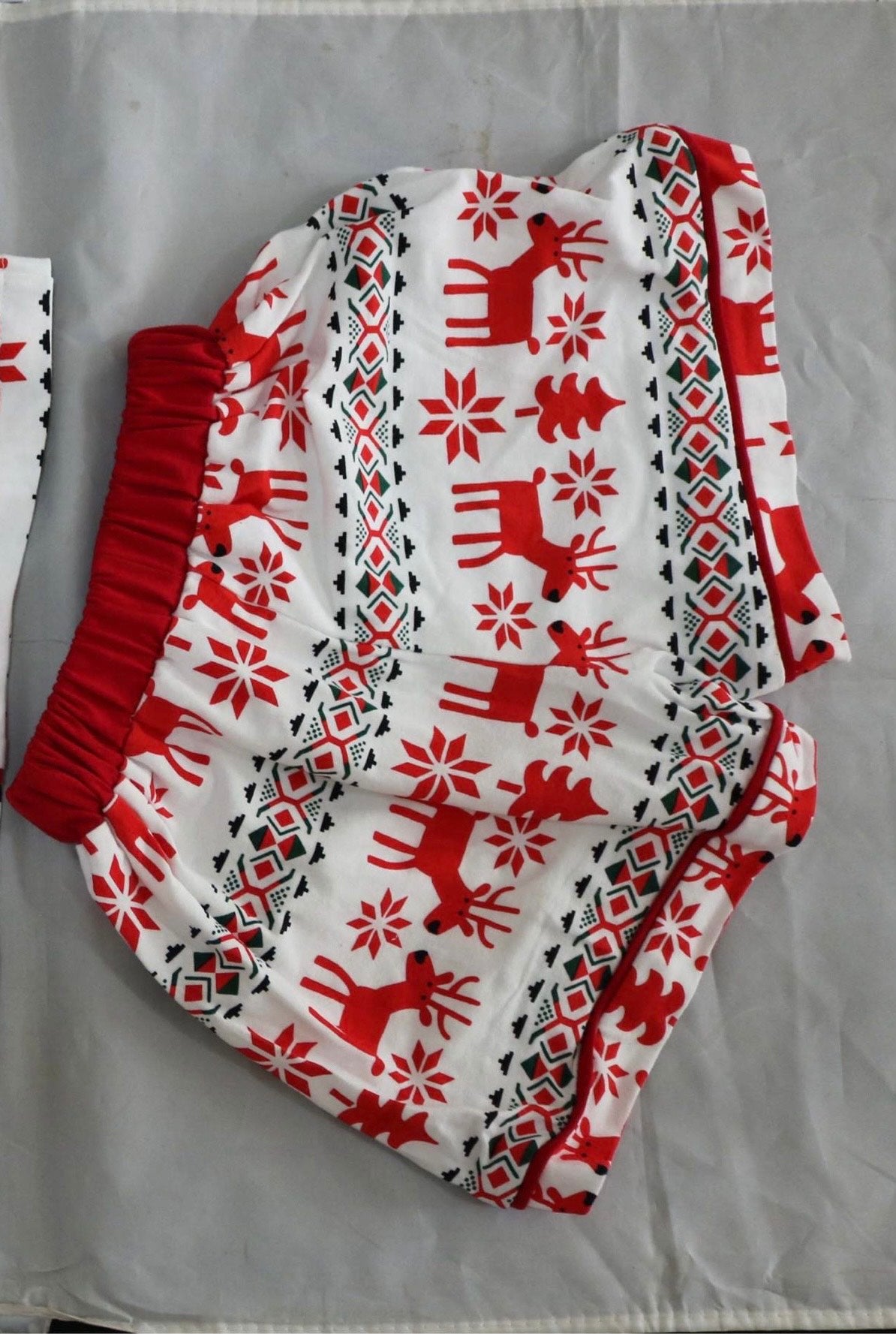 Kids Alces Christmas Short Sleeves Pyjamas Set
