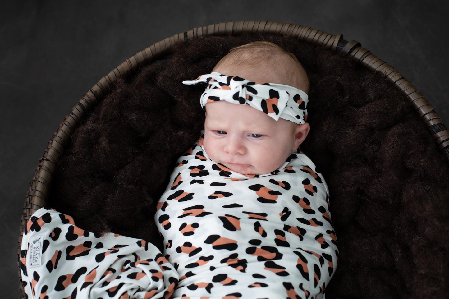 Catamount Robe & Matching Swaddle Set