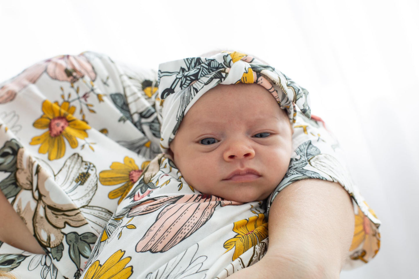 Maternity Robes & Matching Swaddle Set Ambrosia