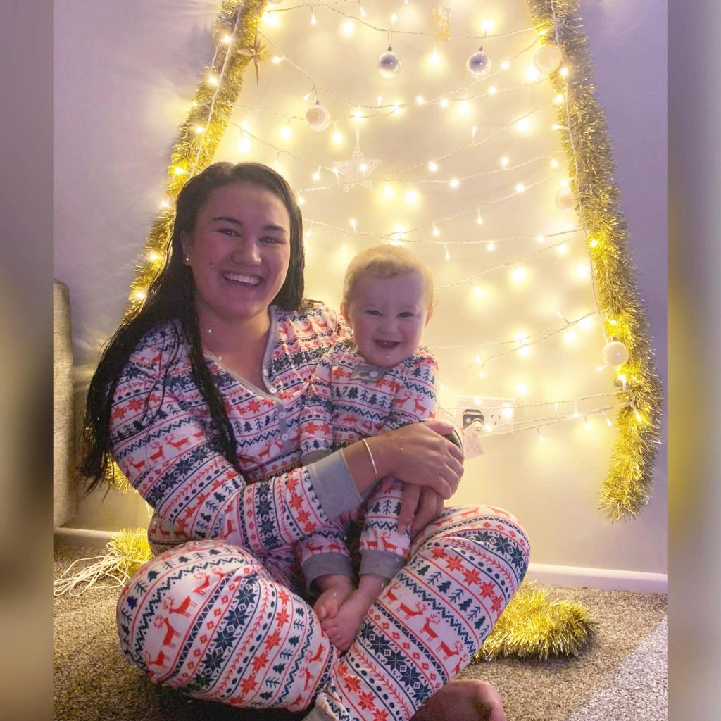Women's Elk Tree Christmas PJs