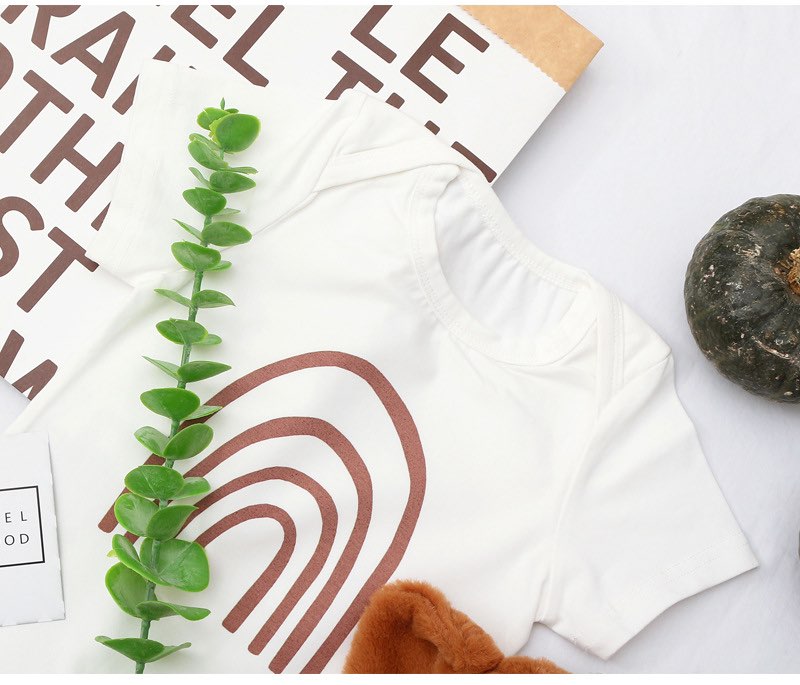 Cotton Bodysuit - Rainbow