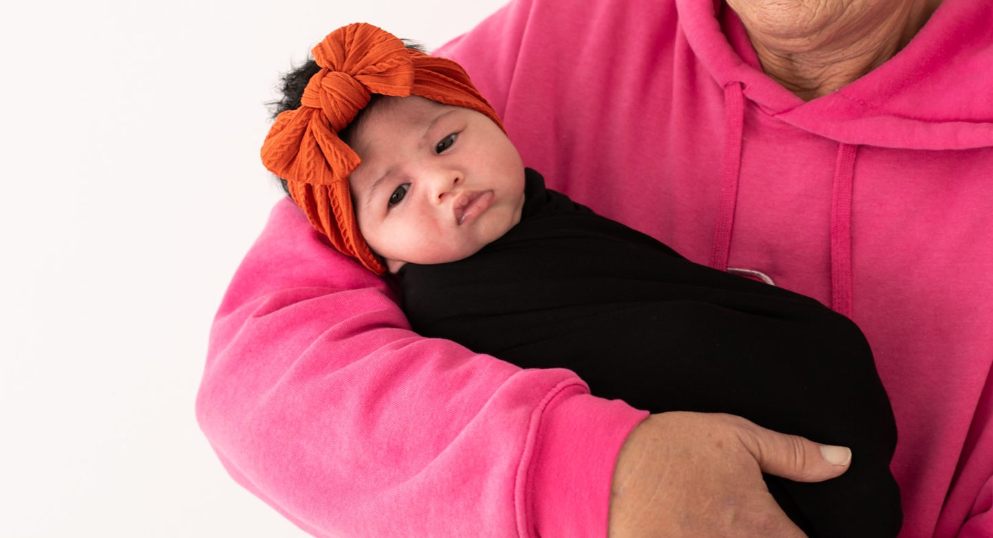 Rust Cable Bow Headband.