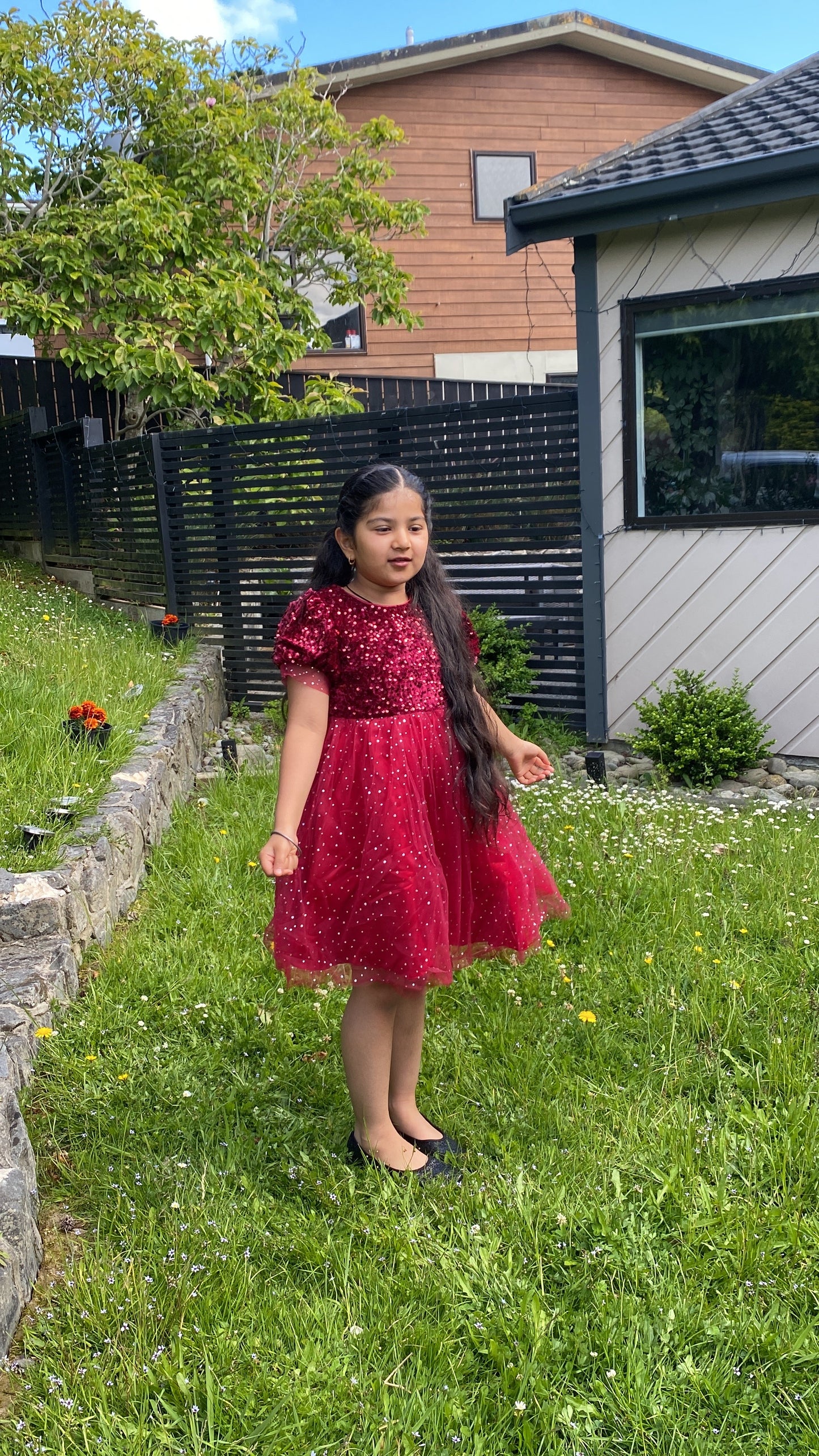 Christmas Green  Sequin Dress