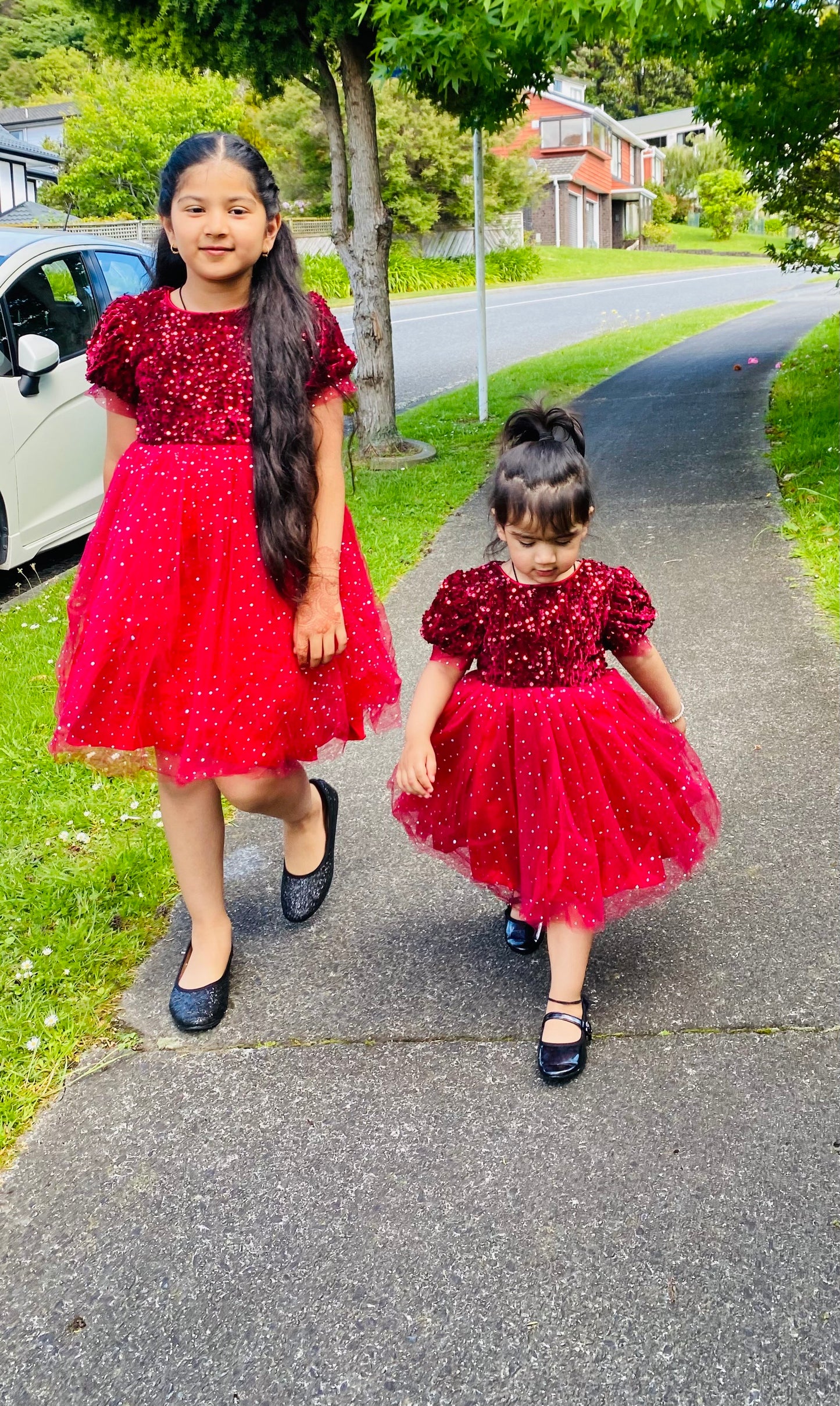 Christmas Green  Sequin Dress