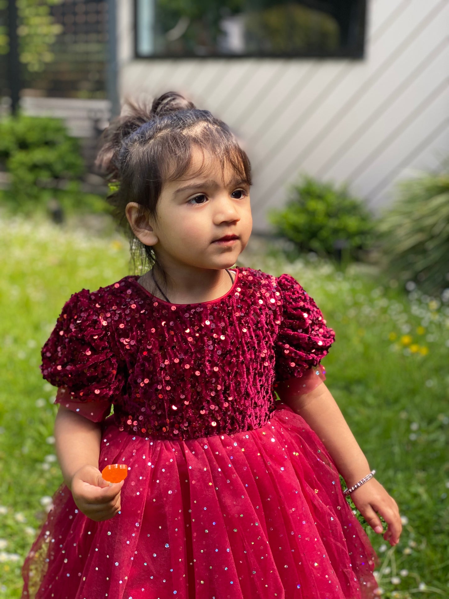 Christmas Green  Sequin Dress