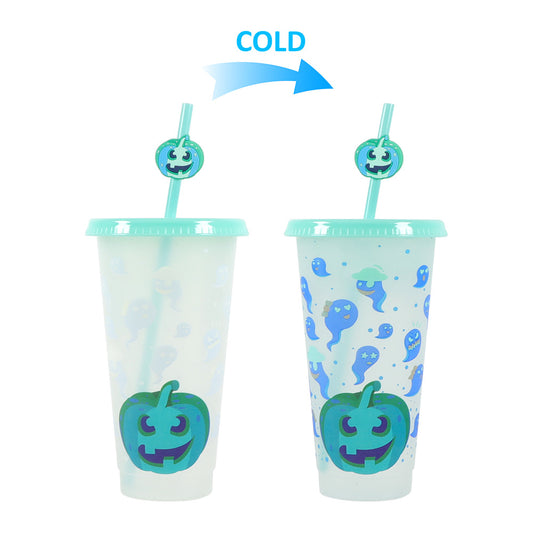 Colour-Changing Halloween Cups- Blue