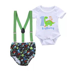 1st birthday Baby Boy Outfit | Cake Smash Dress