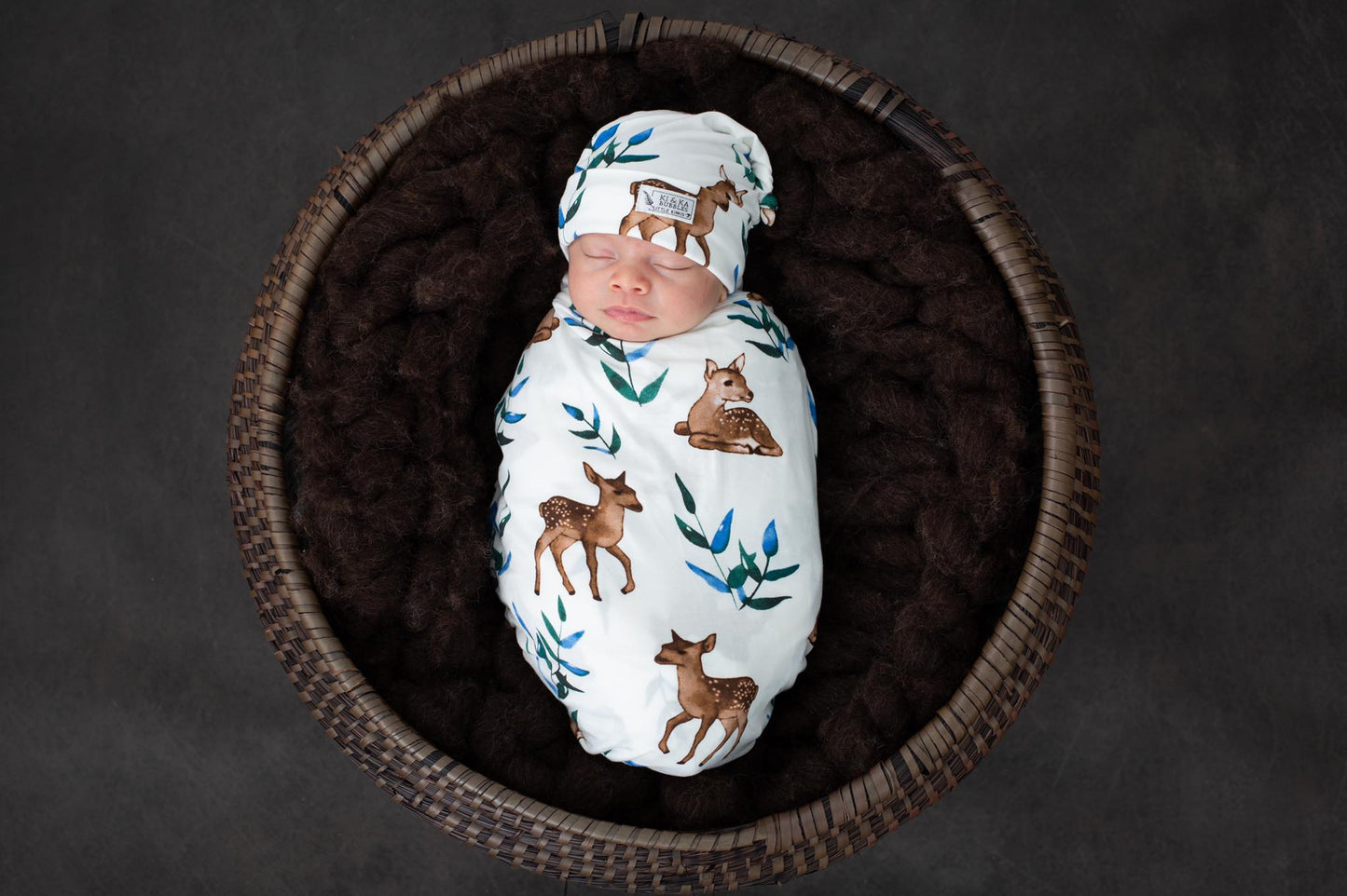 Robe & Matching Swaddle Set Musk Dear