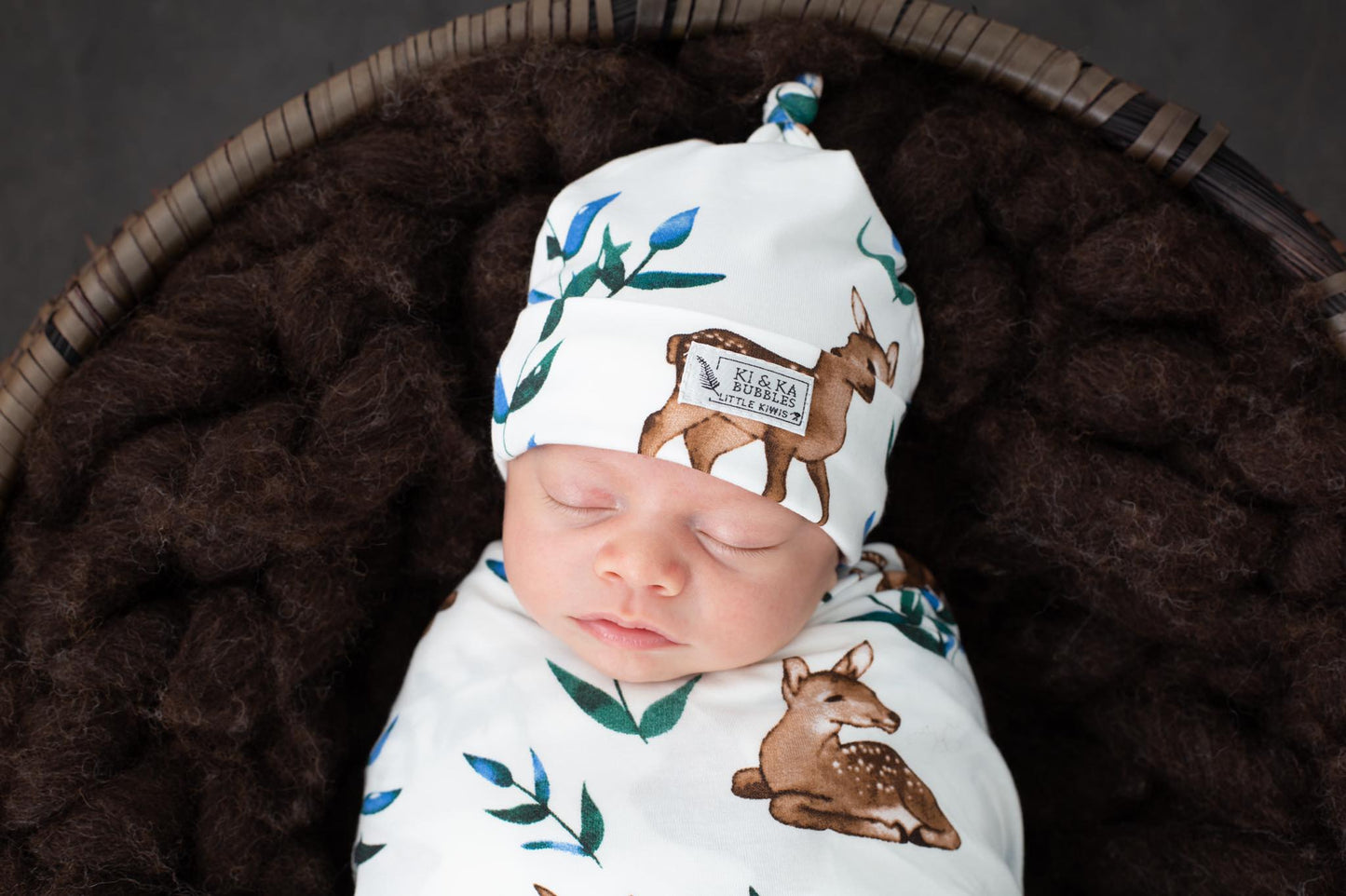 Robe & Matching Swaddle Set Musk Dear