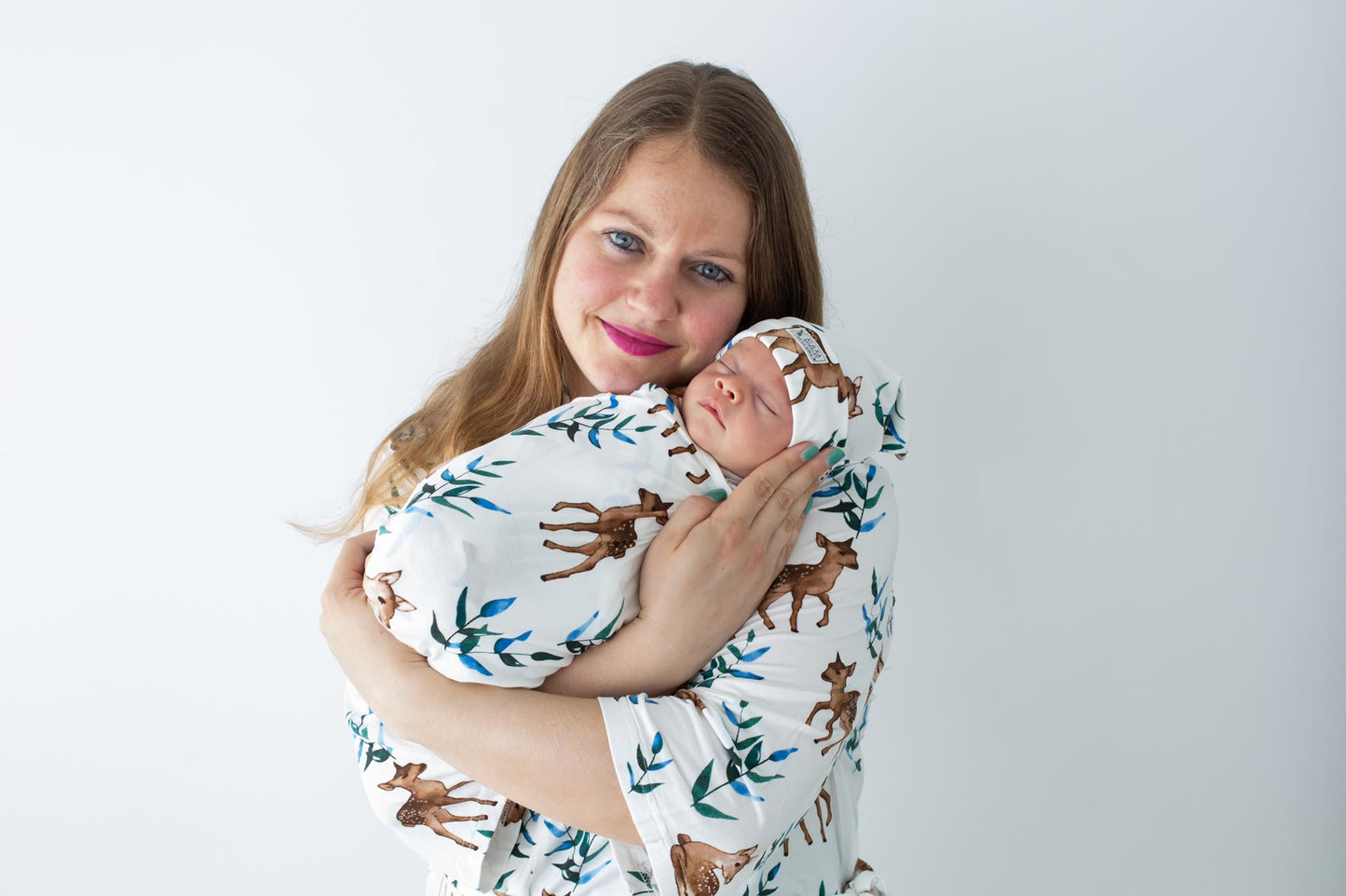 Robe & Matching Swaddle Set Musk Dear