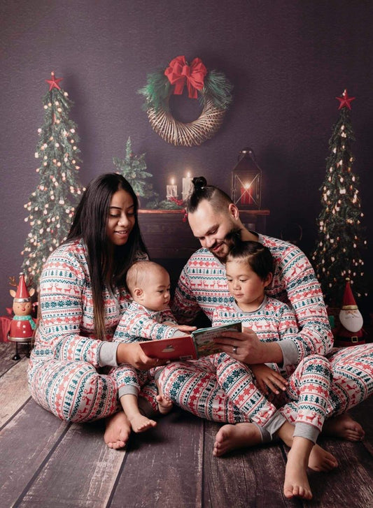 Women's Elk Tree Christmas PJs