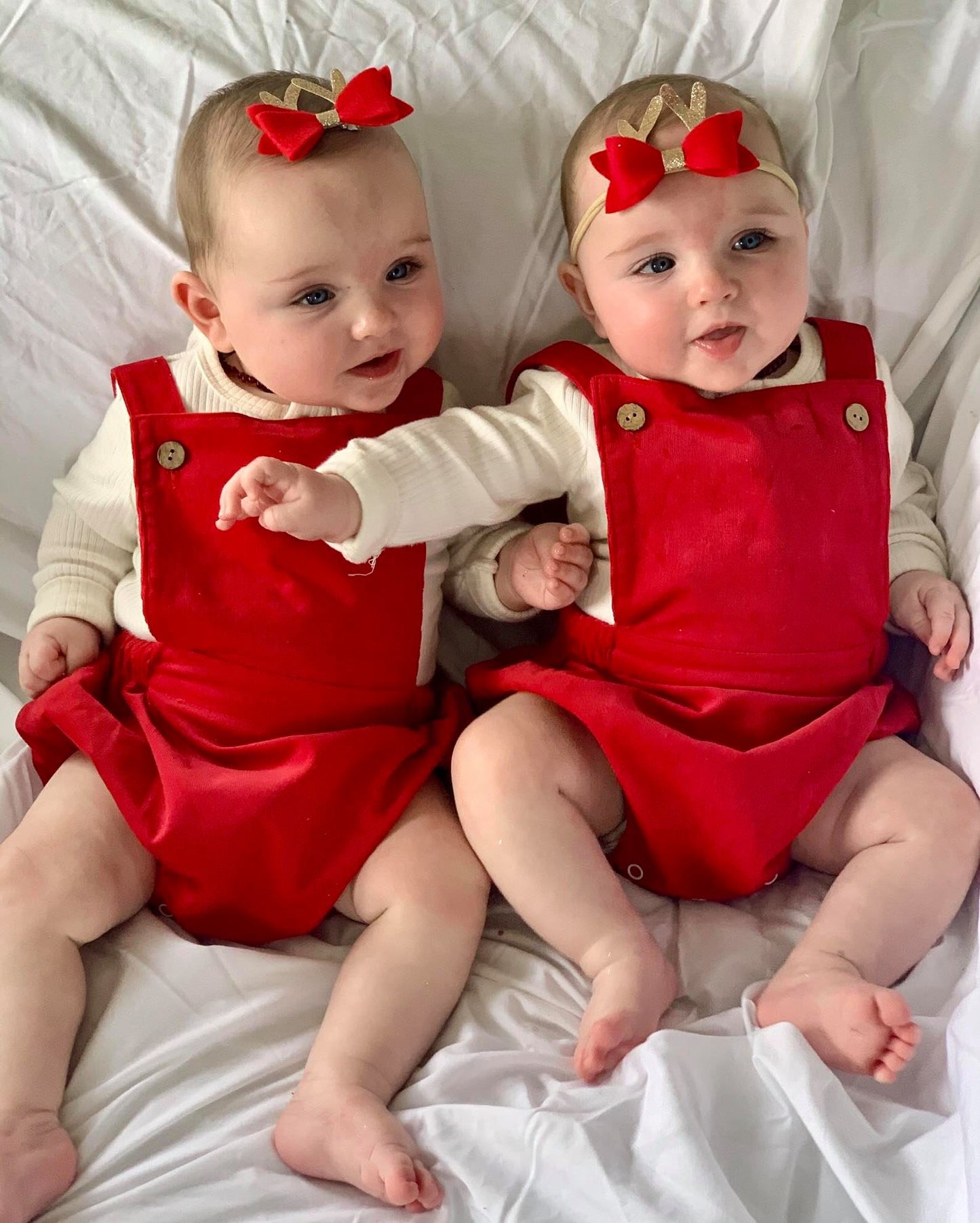 Baby Infant Romper Red