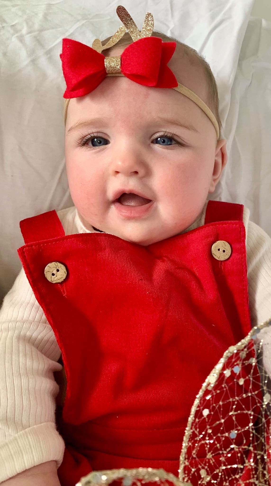 Baby Infant Romper Red
