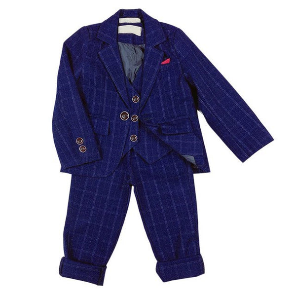 Boy Outfit 3 Piece Party| Birthday Suit | Blue