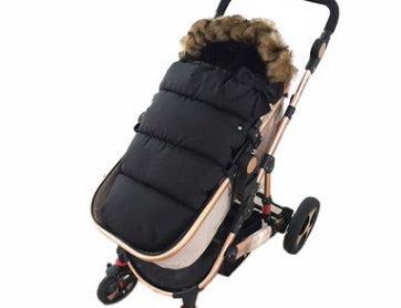 Footmuff / stroller sleeping bag - Ebony Black