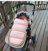 Footmuff / stroller sleeping bag – Pink