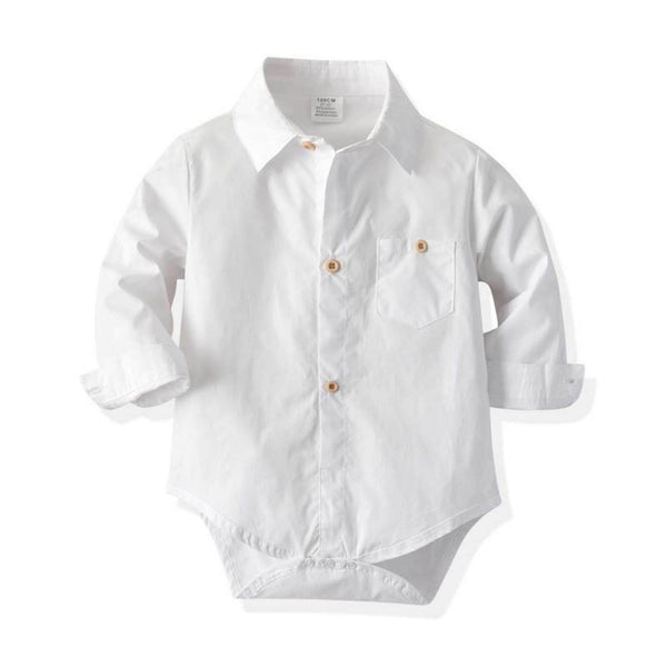 Baby Boy Shirt White