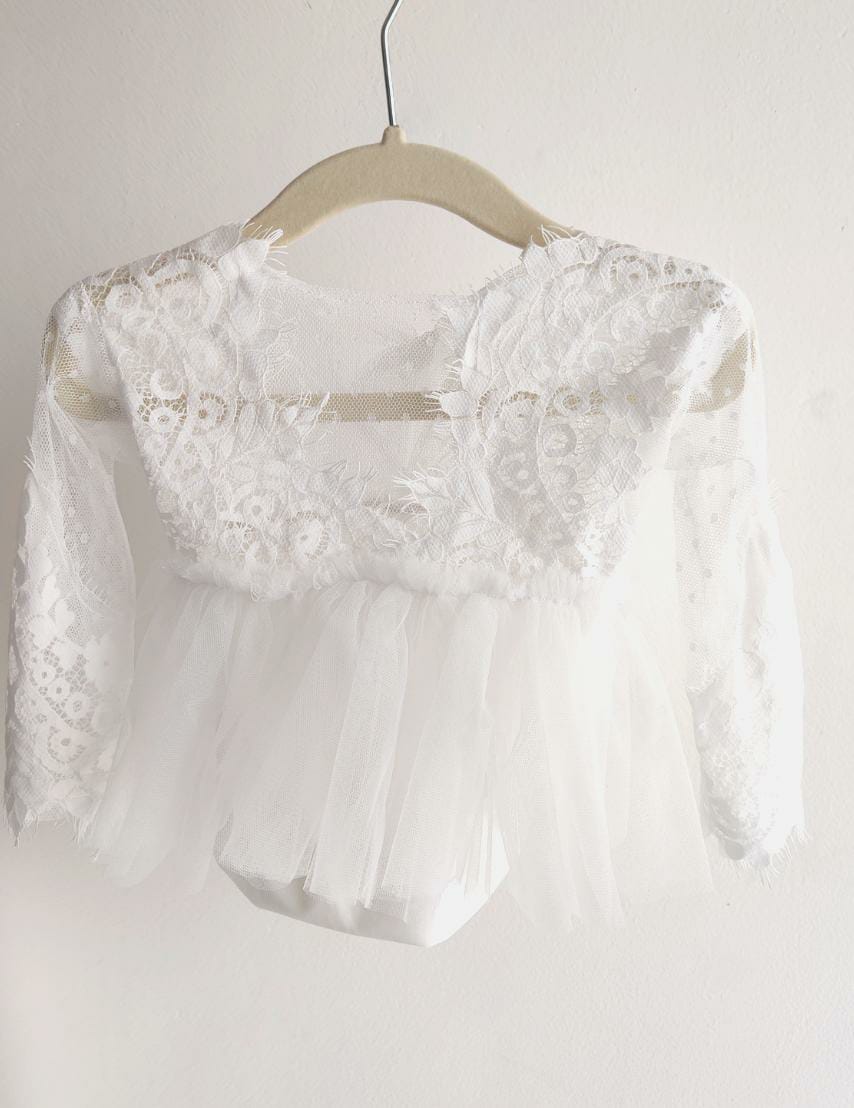 Grace  Romper Baby Girl birthday Dress