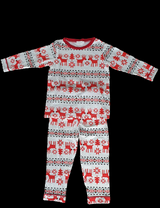 Kids Alces Christmas Full Sleeves Pyjamas Set