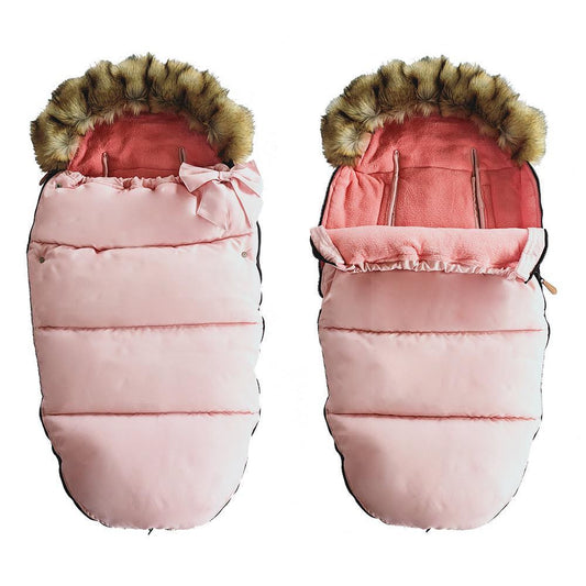 Footmuff / stroller sleeping bag – Pink
