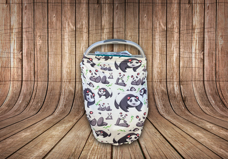 Multi-use Baby Capsule Car sheet Cover Baby Panda.