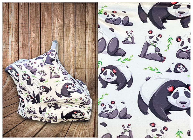 Multi-use Baby Capsule Car sheet Cover Baby Panda.